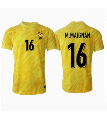 Francie Mike Maignan #16 Brankář Domácí Dres ME 2024 Krátkým Rukávem